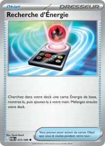 Recherche d&rsquo;Énergie
