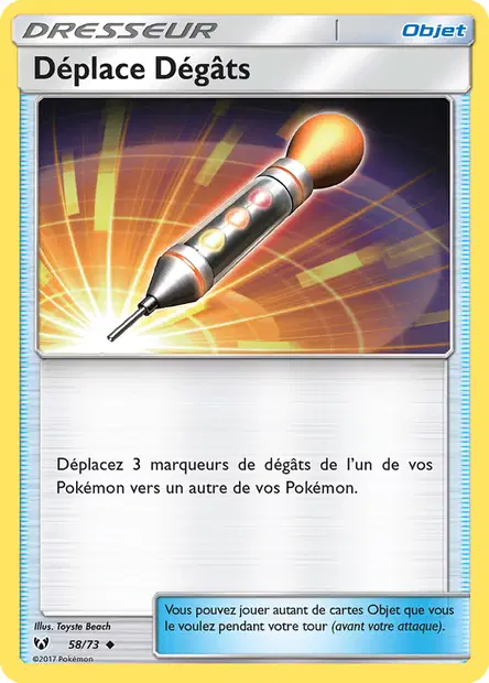 Déplace Dégâts