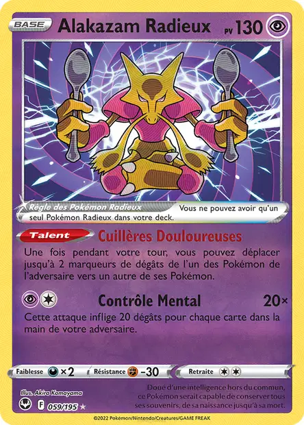 Alakazam Radieux