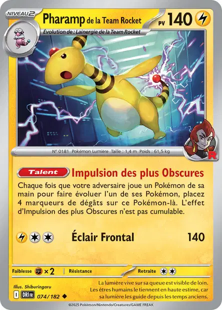 Pharamp <small>de la Team Rocket</small>