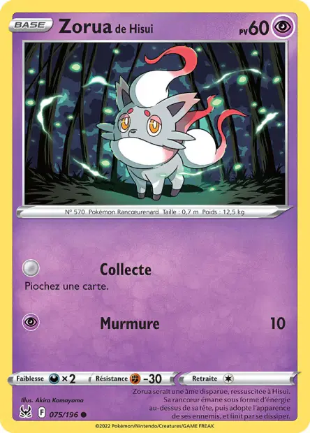 Zorua <small>de Hisui</small>