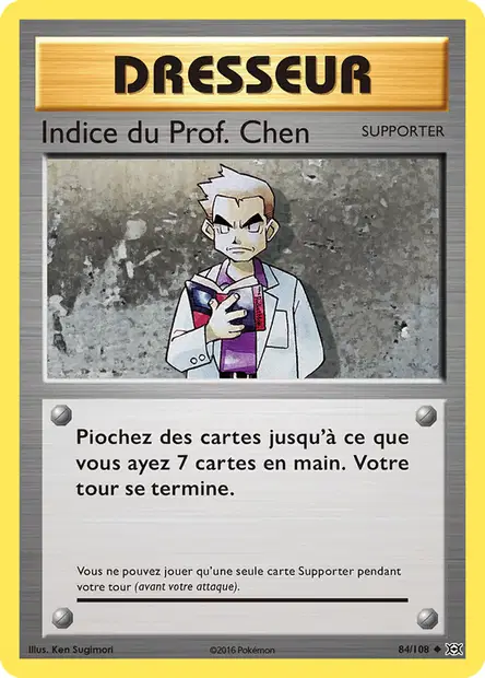 Indice du Prof. Chen