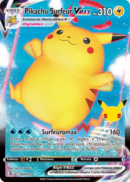 Pikachu Surfeur