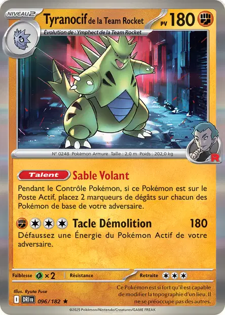 Tyranocif <small>de la Team Rocket</small>