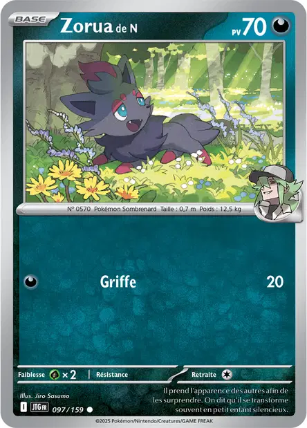 Zorua <small>de N</small>