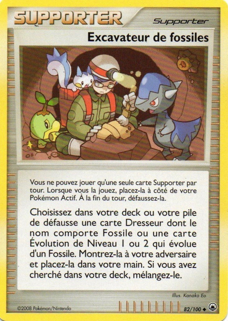 Excavateur de fossiles