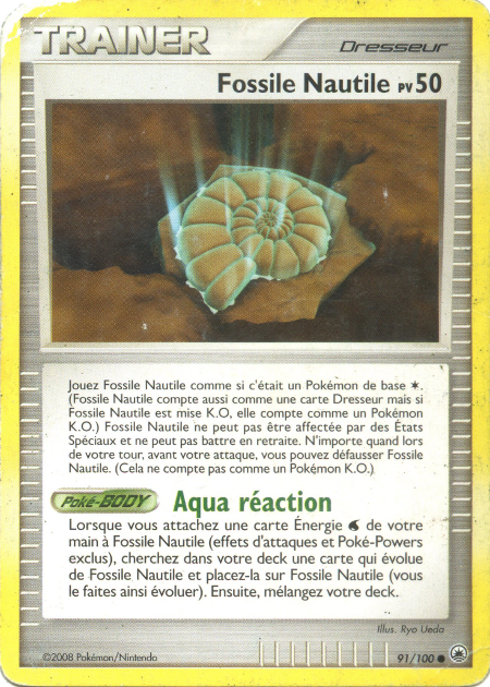 Fossile Nautile