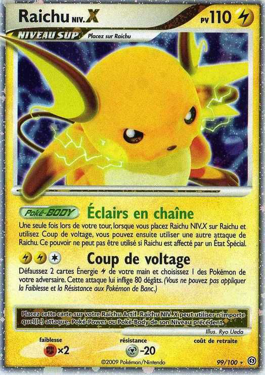 Raichu NIV.'''''X'''''