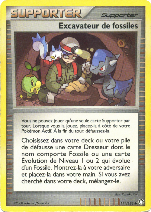 Excavateur de fossiles
