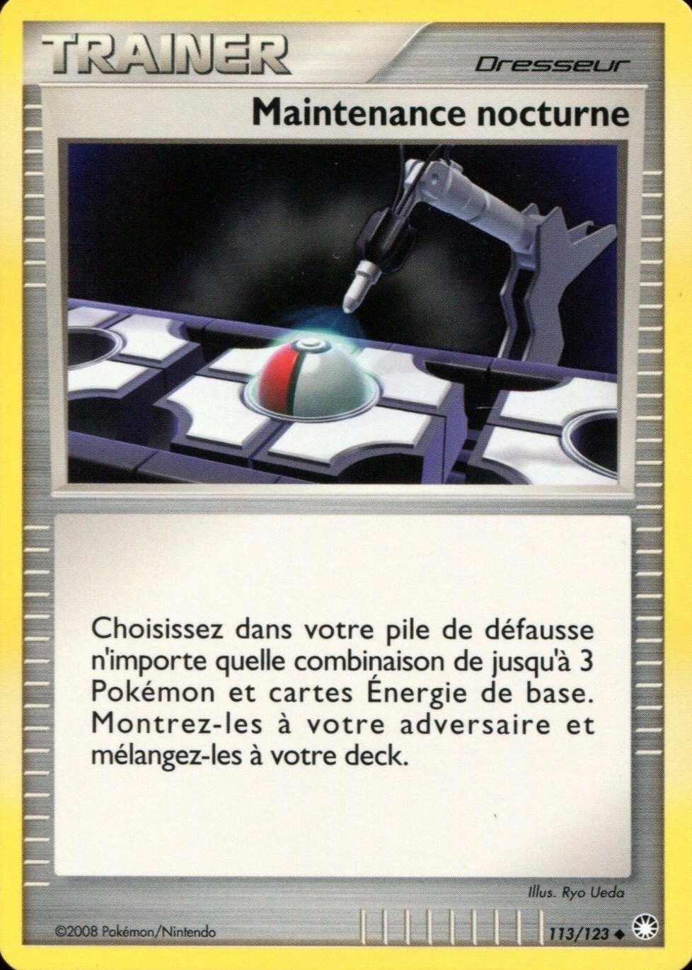Maintenance nocturne