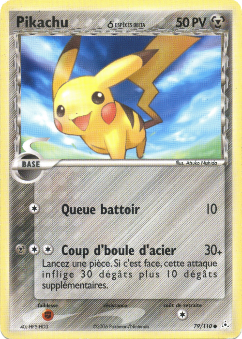 Pikachu δ