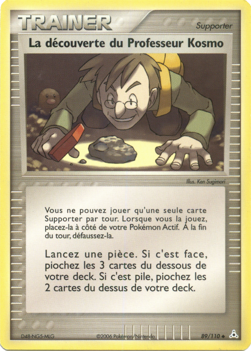 La découverte du Professeur Kosmo