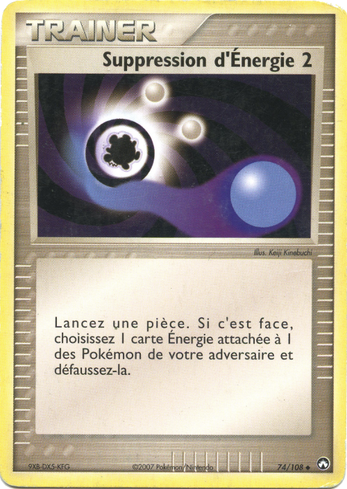 Suppression d'Énergie 2