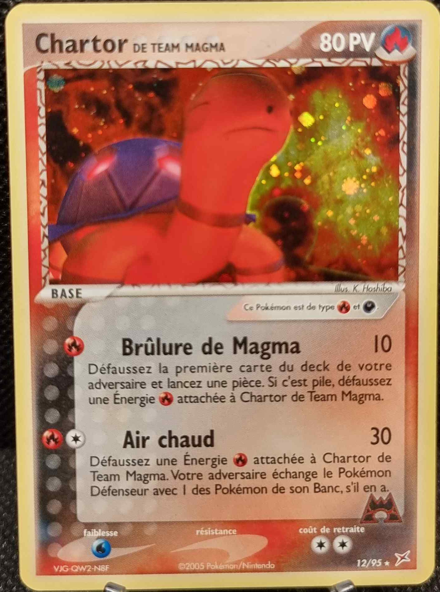 Chartor de Team Magma