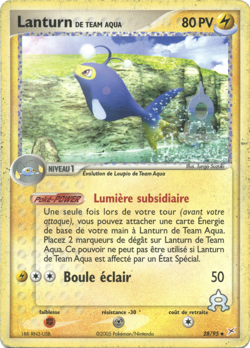 Lanturn de Team Aqua