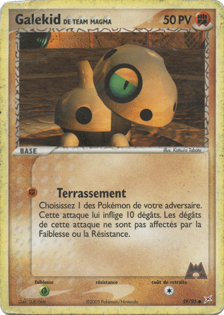Galekid de Team Magma