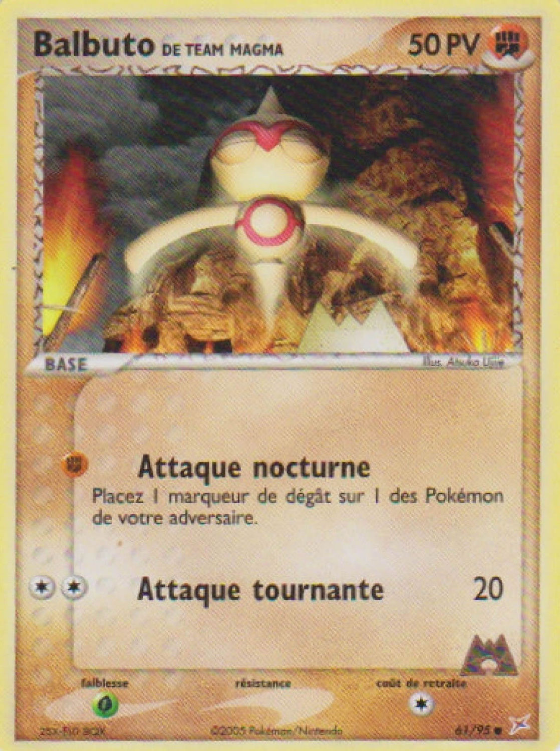 Balbuto de Team Magma