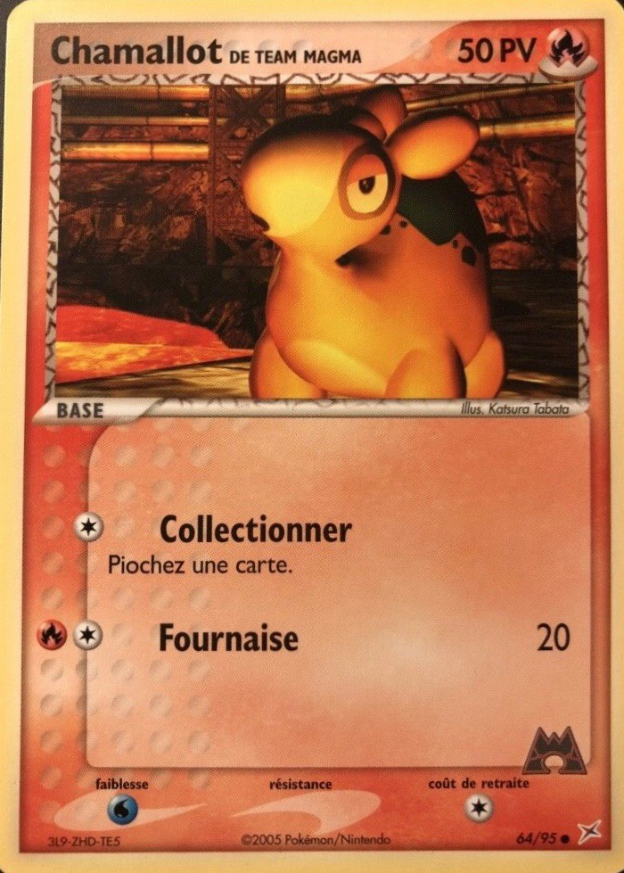 Chamallot de Team Magma