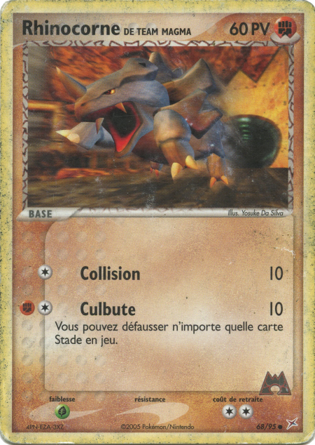 Rhinocorne de Team Magma
