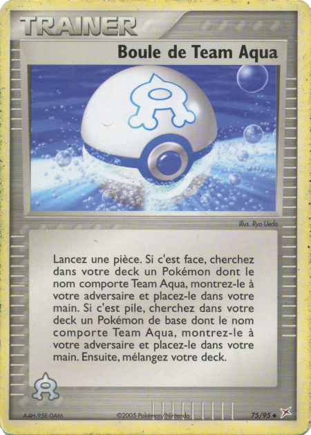 Boule de Team Aqua
