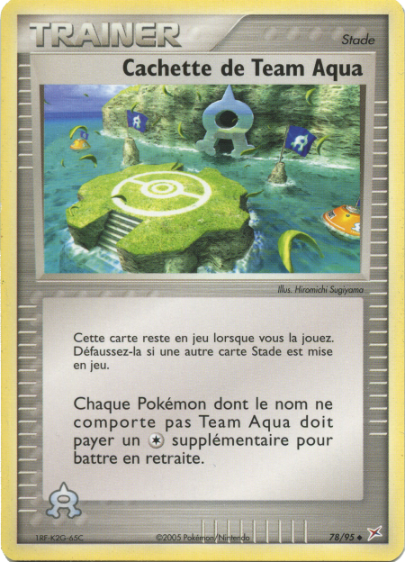 Cachette de Team Aqua