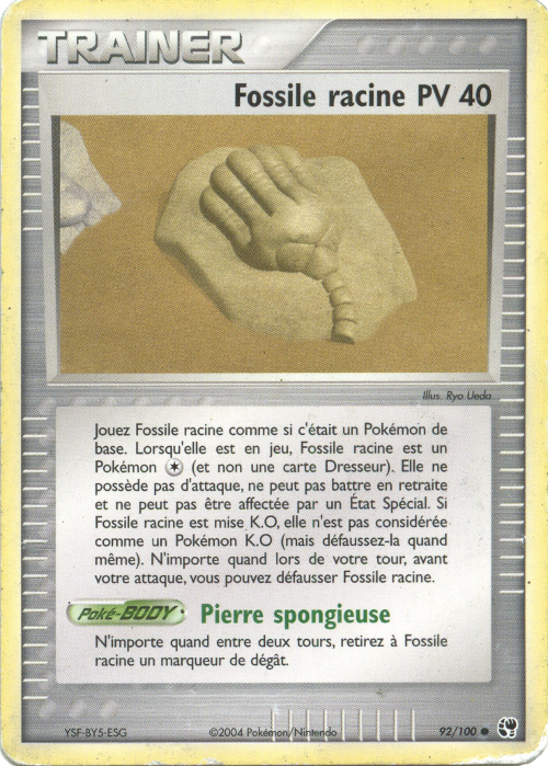Fossile racine