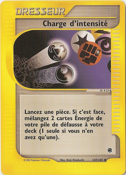 Charge d'intensité