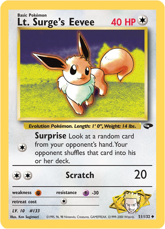 Lt. Surge's Eevee