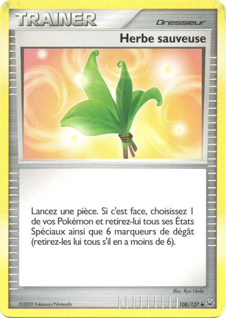 Herbe sauveuse