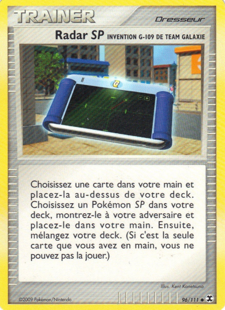 Radar SP <small>Invention G-109 de Team Galaxie</small>