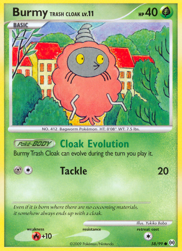 Burmy <small>Trash Cloak</small>