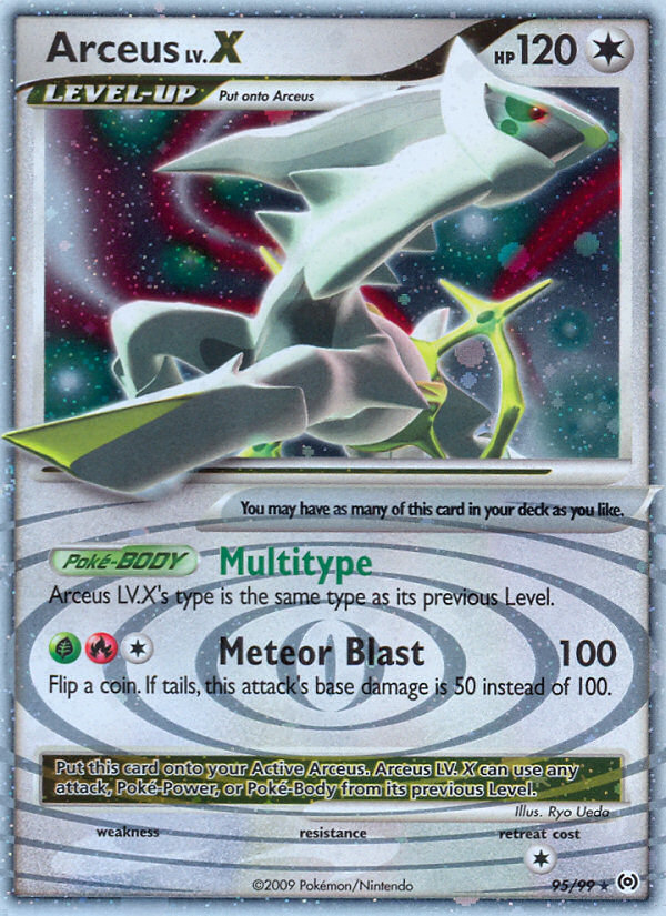 Arceus LV.'''''X'''''