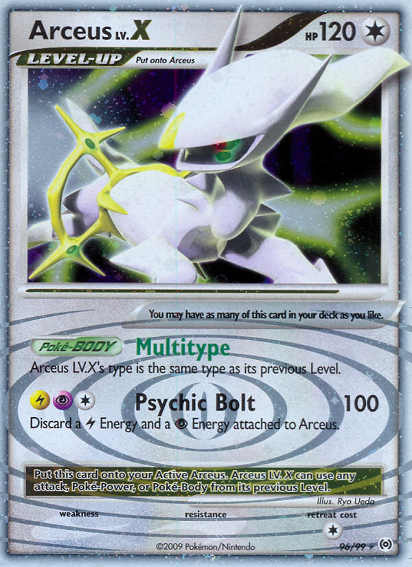 Arceus LV.'''''X'''''