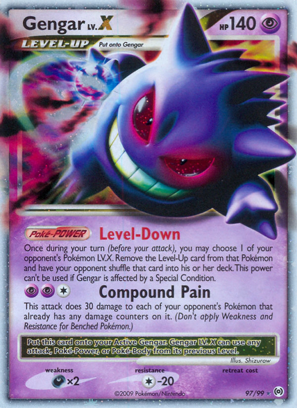 Gengar LV.'''''X'''''