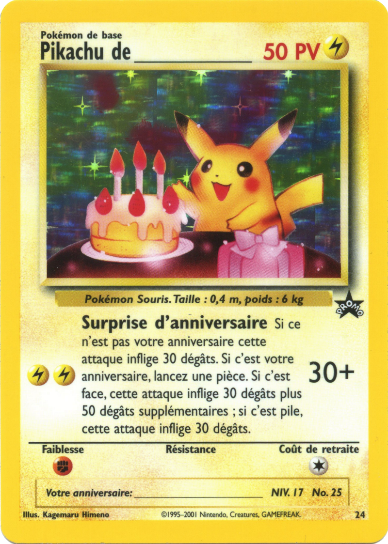 Pikachu de ________