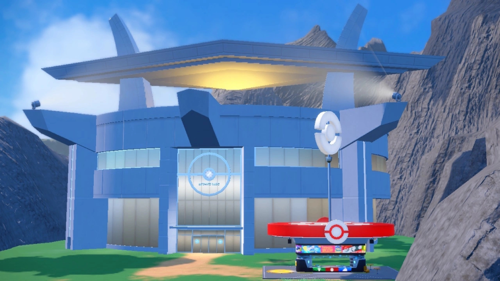 Entrée de la Ligue Pokémon de Paldea