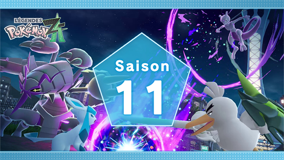 Remportez des Méga-Gemmes lors de la saison 11 des combats classés de Légendes Pokémon : Z-A
