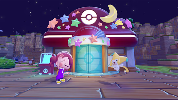 Illustration de l'événement Les vœux de Jirachi dans Pokémon Pokopia