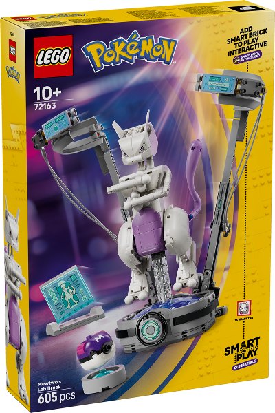 LEGO Pokémon SMART Play : L'évasion du labo de Mewtwo (72163)