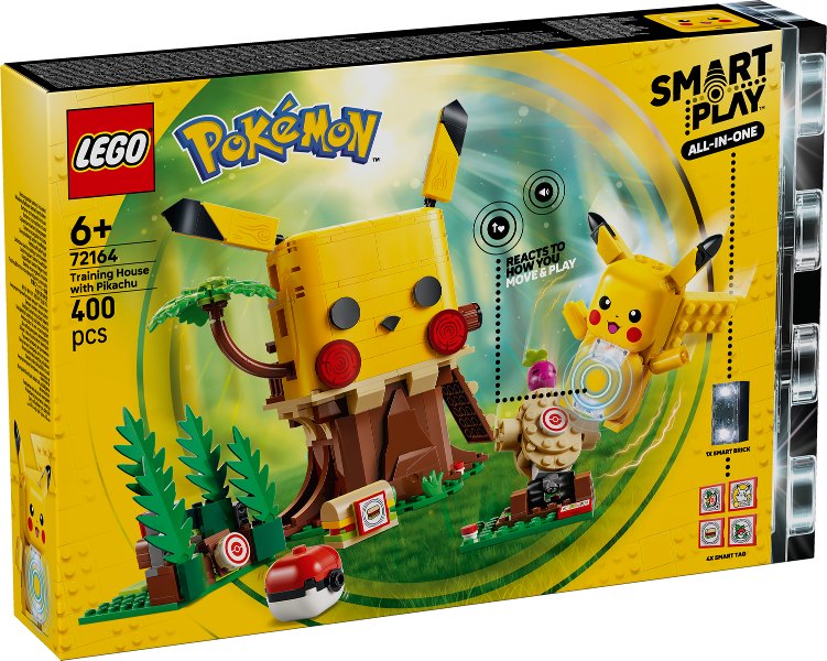 LEGO Pokémon SMART Play : Pikachu et la cabane d'entraînement (72164)