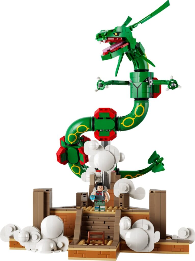 LEGO Pokémon Rayquaza (72168), le set monté