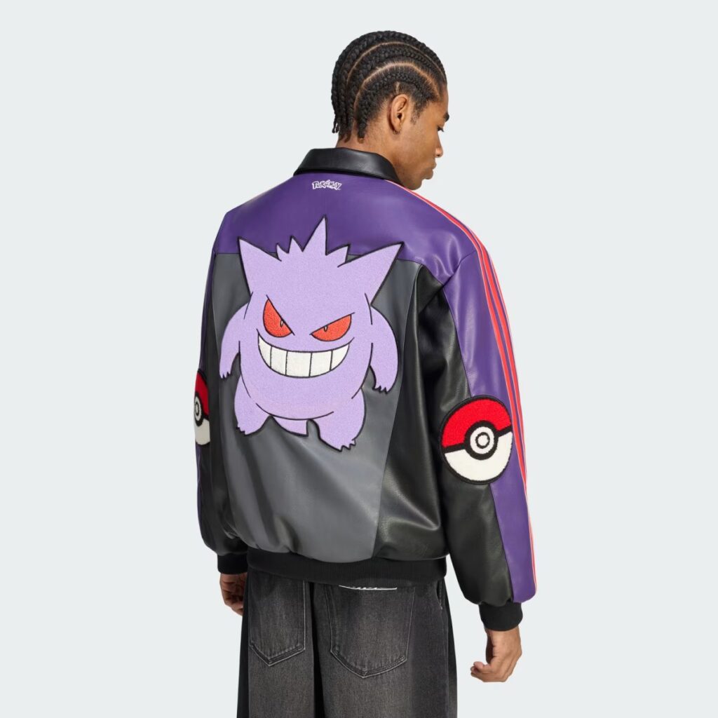 Veste adidas Originals × Pokémon à l'effigie d'Ectoplasma