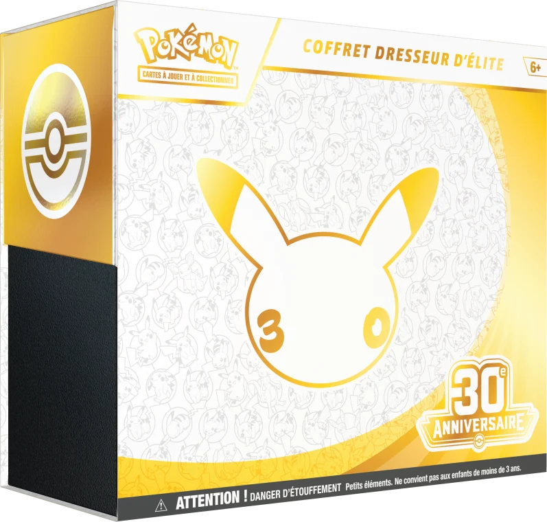 Coffret Dresseur d'élite 30ᵉ Anniversaire du JCC Pokémon