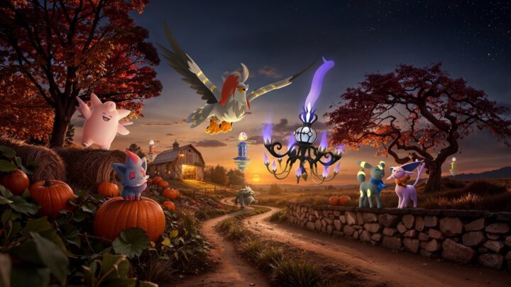 Visuel officiel de la saison Sentiers crépusculaires de Pokémon GO