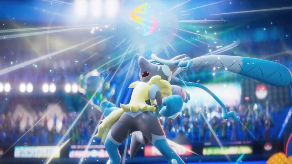 Méga-Lucario Z dans Pokémon Champions