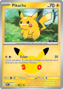 Pikachu n° 23