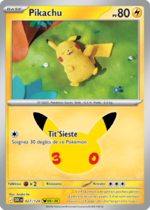 Pikachu n° 27