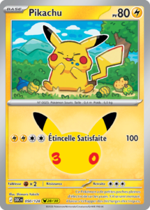 Pikachu n° 50