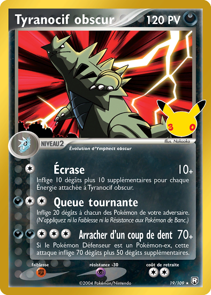 Tyranocif obscur — 30ᵉ Anniversaire