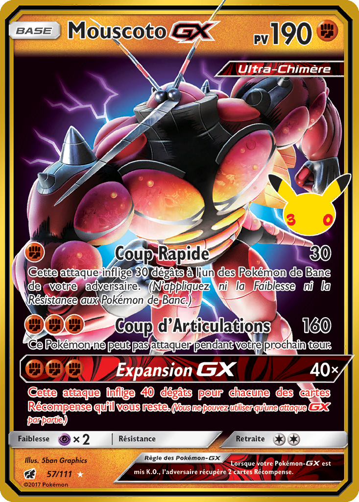 Mouscoto GX — 30ᵉ Anniversaire